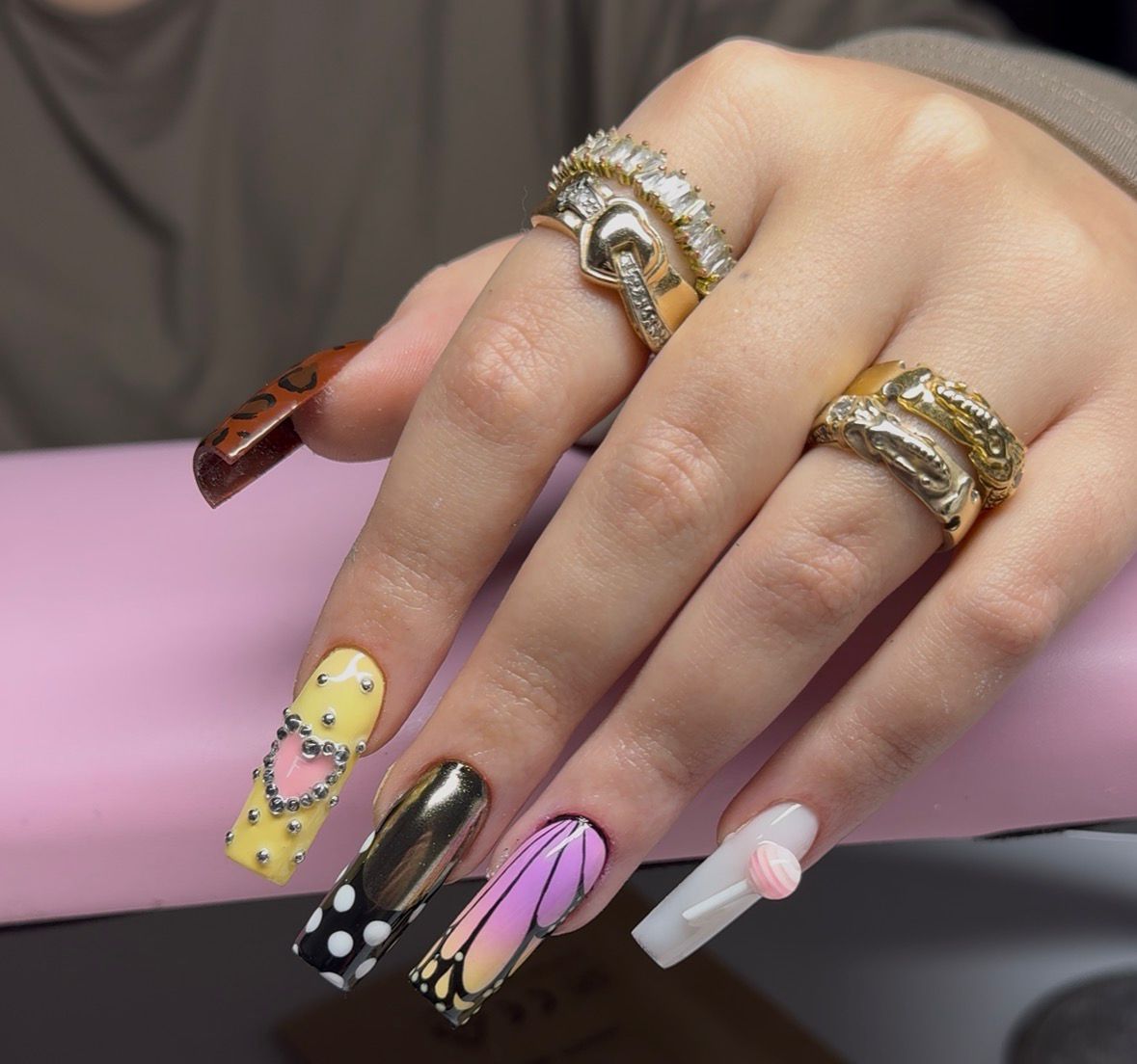 Love Collection nail design 6